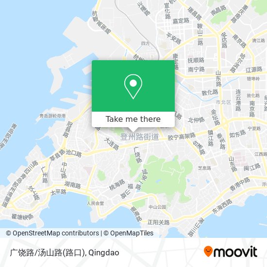 广饶路/汤山路(路口) map