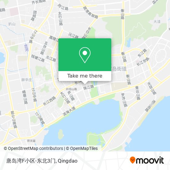 唐岛湾F小区-东北3门 map