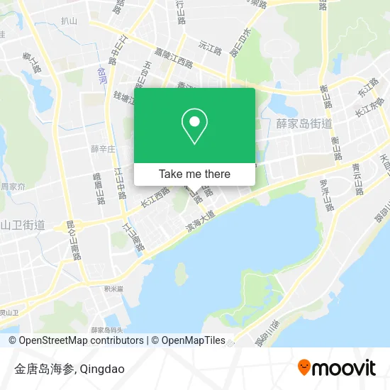 金唐岛海参 map