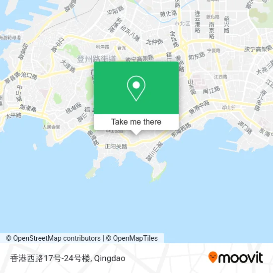 香港西路17号-24号楼 map