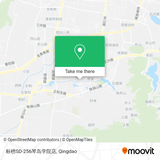 标榜SD-256琴岛学院店 map