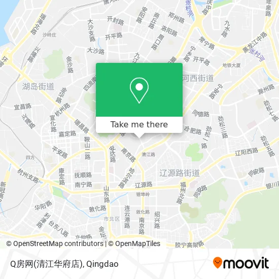 Q房网(清江华府店) map