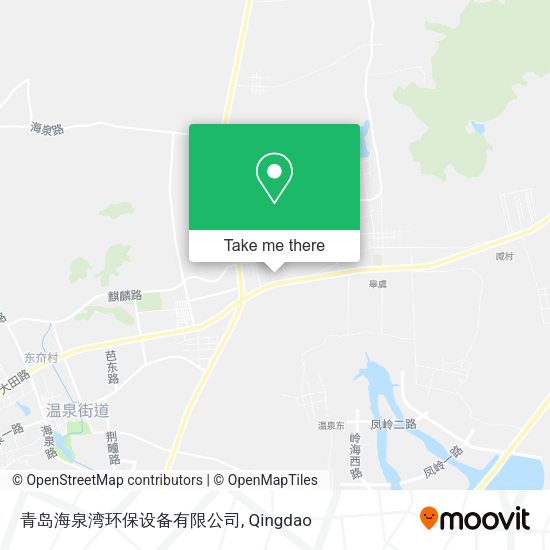 青岛海泉湾环保设备有限公司 map