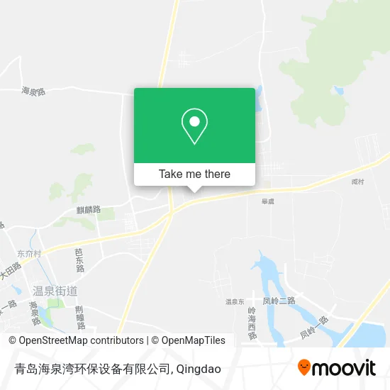 青岛海泉湾环保设备有限公司 map