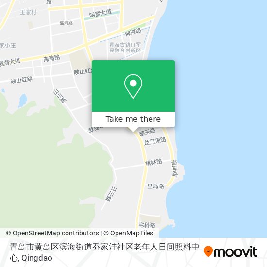 青岛市黄岛区滨海街道乔家洼社区老年人日间照料中心 map