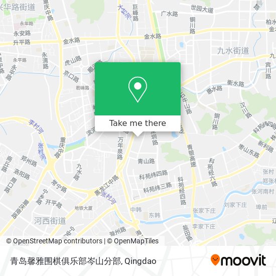 青岛馨雅围棋俱乐部岑山分部 map