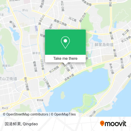 国港鲜果 map