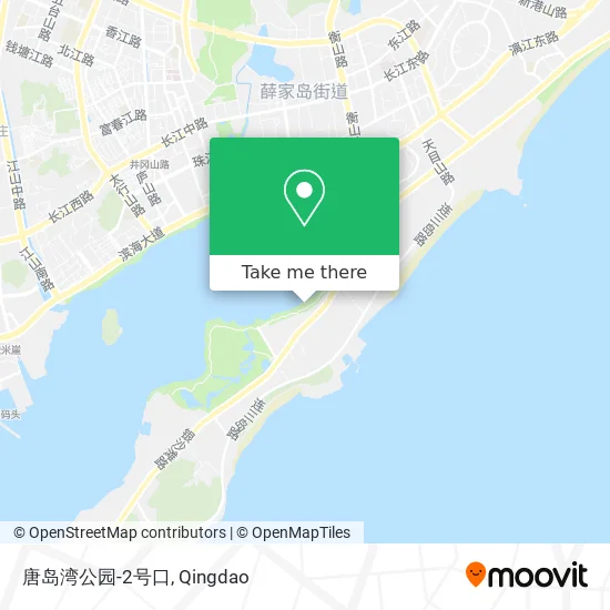 唐岛湾公园-2号口 map