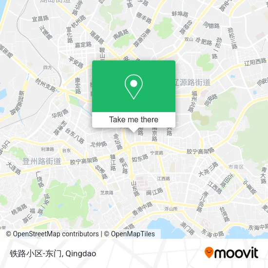 铁路小区-东门 map