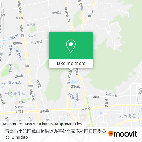 青岛市李沧区虎山路街道办事处李家庵社区居民委员会 map