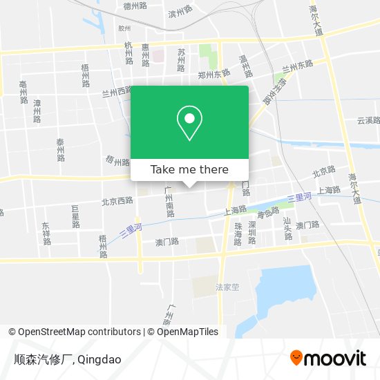 顺森汽修厂 map