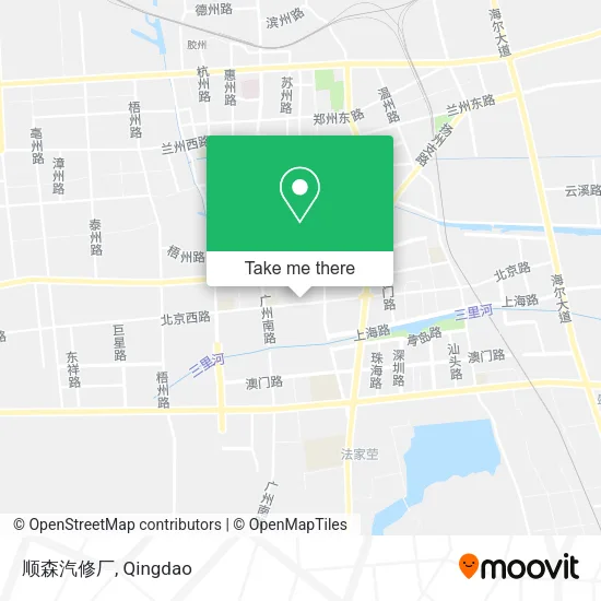 顺森汽修厂 map