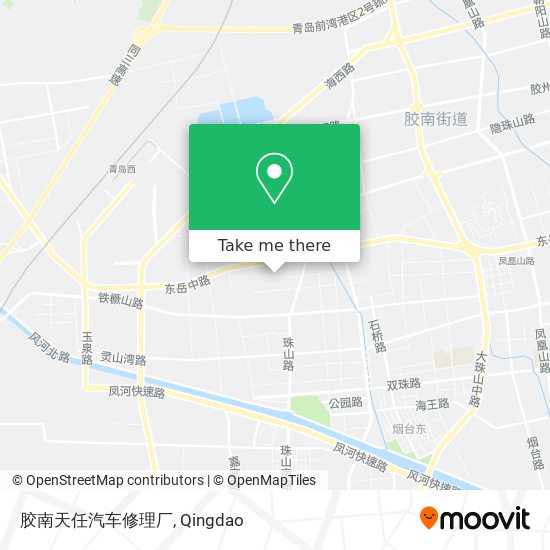 胶南天任汽车修理厂 map