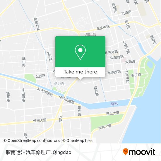 胶南运洁汽车修理厂 map