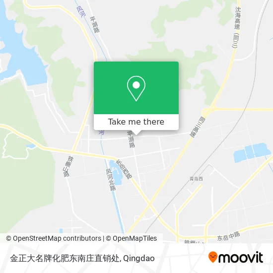 金正大名牌化肥东南庄直销处 map