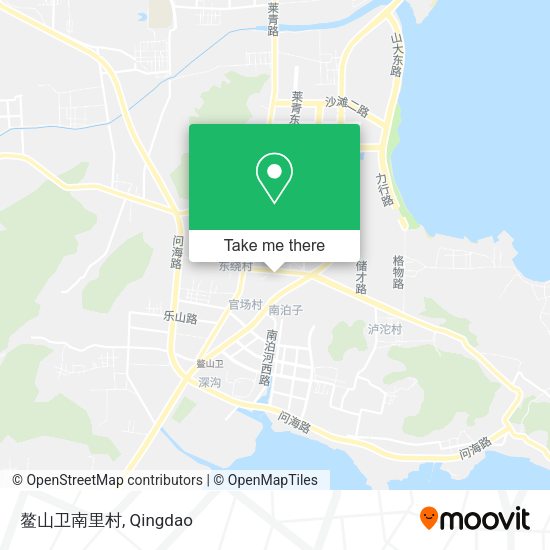鳌山卫南里村 map