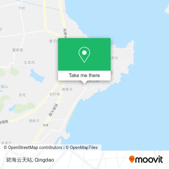 碧海云天站 map