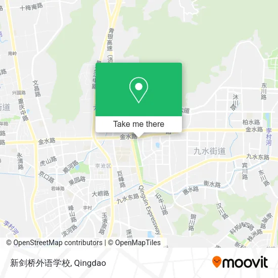 新剑桥外语学校 map