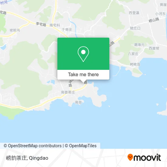 崂韵茶庄 map