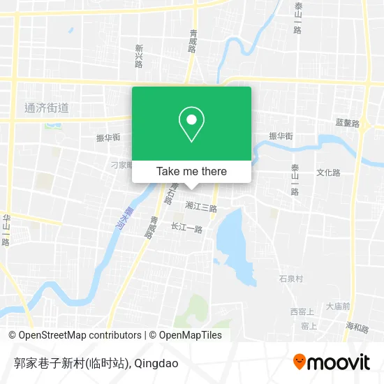 郭家巷子新村(临时站) map