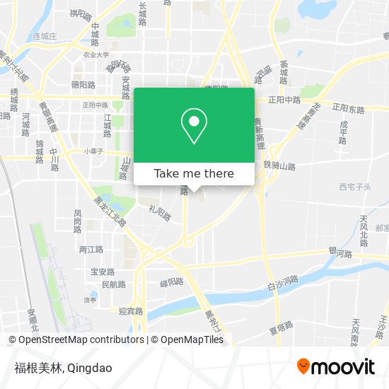 福根美林 map