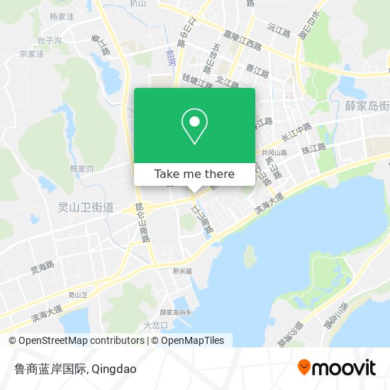 鲁商蓝岸国际 map