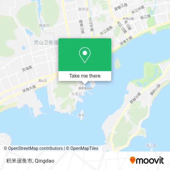 积米崖鱼市 map