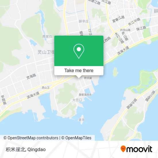 积米崖北 map