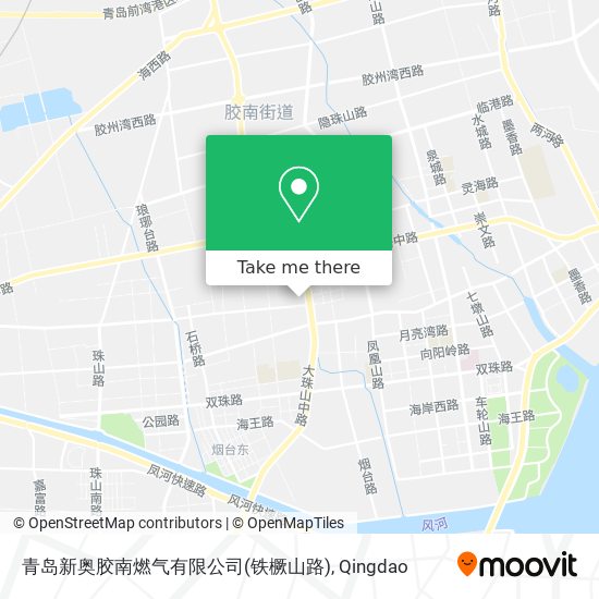 青岛新奥胶南燃气有限公司(铁橛山路) map
