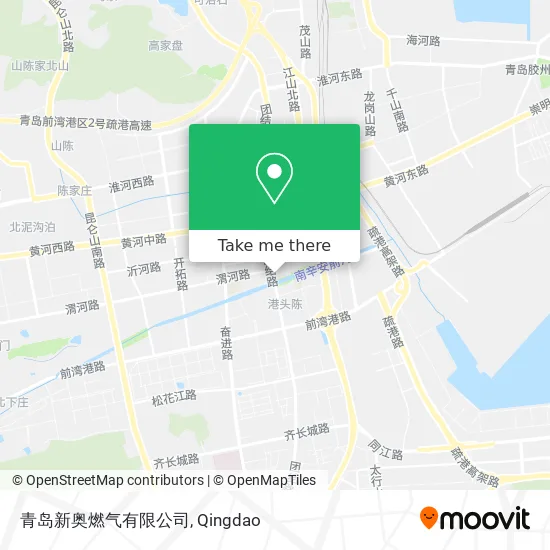 青岛新奥燃气有限公司 map