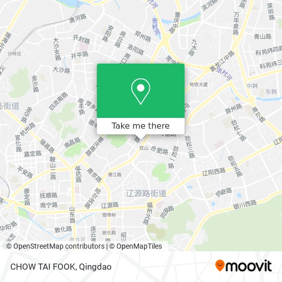CHOW TAI FOOK map
