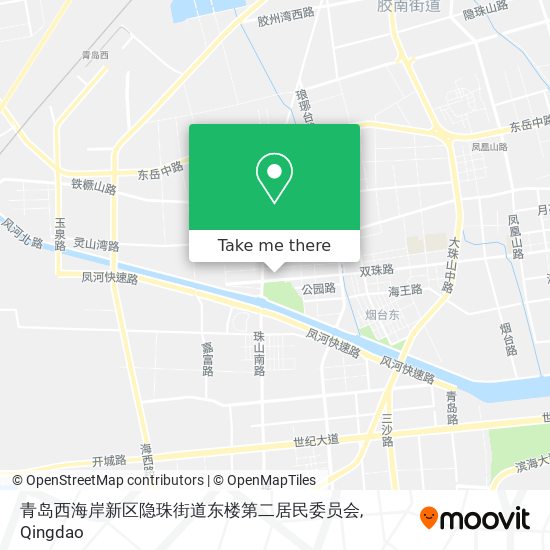 青岛西海岸新区隐珠街道东楼第二居民委员会 map