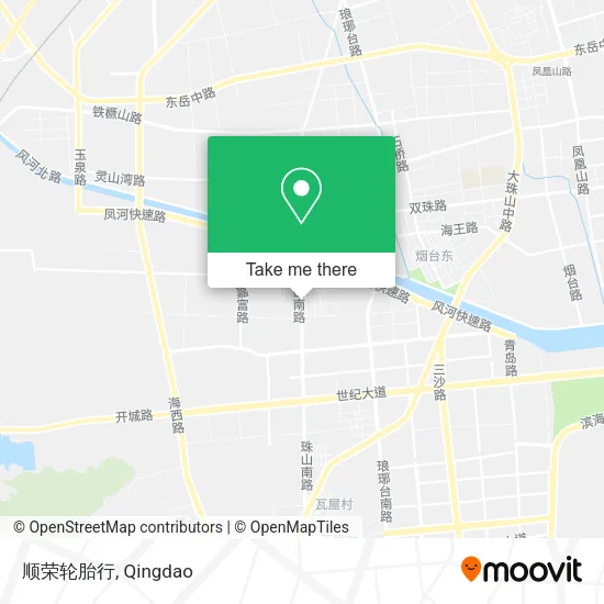 顺荣轮胎行 map