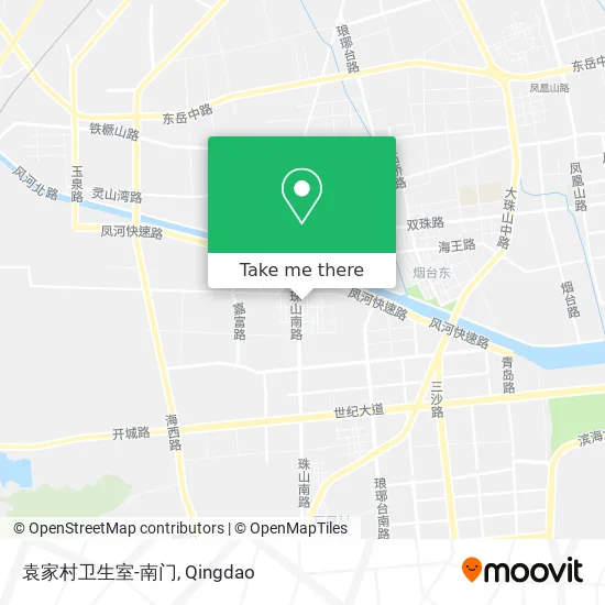 袁家村卫生室-南门 map
