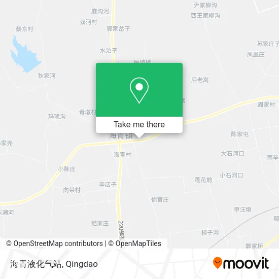 海青液化气站 map