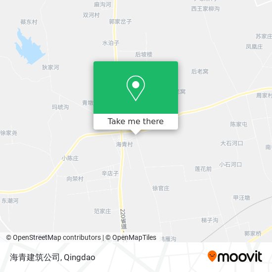 海青建筑公司 map