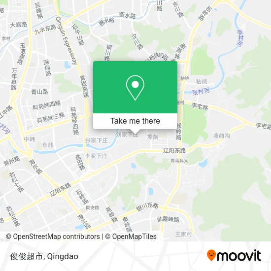 俊俊超市 map