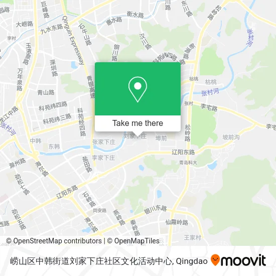 崂山区中韩街道刘家下庄社区文化活动中心 map