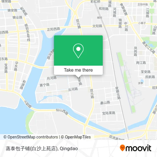 蒸泰包子铺(白沙上苑店) map