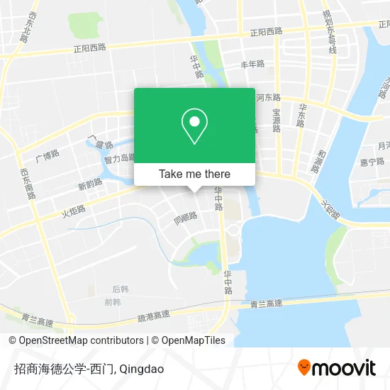 招商海德公学-西门 map