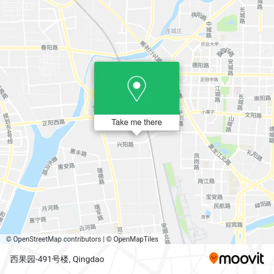 西果园-491号楼 map