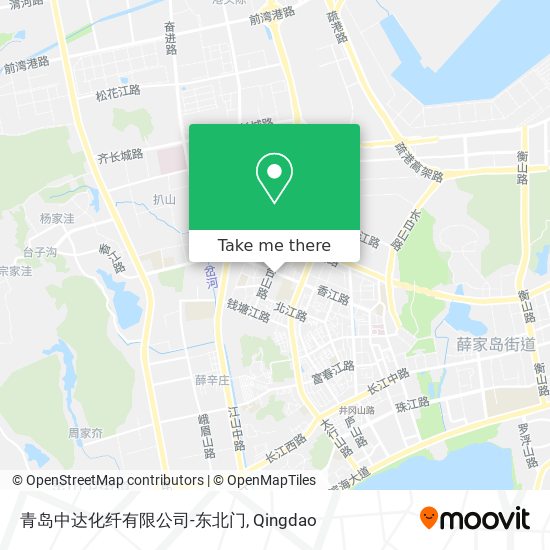 青岛中达化纤有限公司-东北门 map