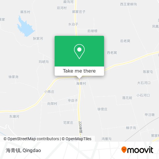 海青镇 map