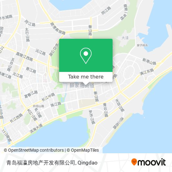 青岛福瀛房地产开发有限公司 map