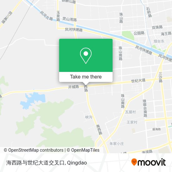 海西路与世纪大道交叉口 map