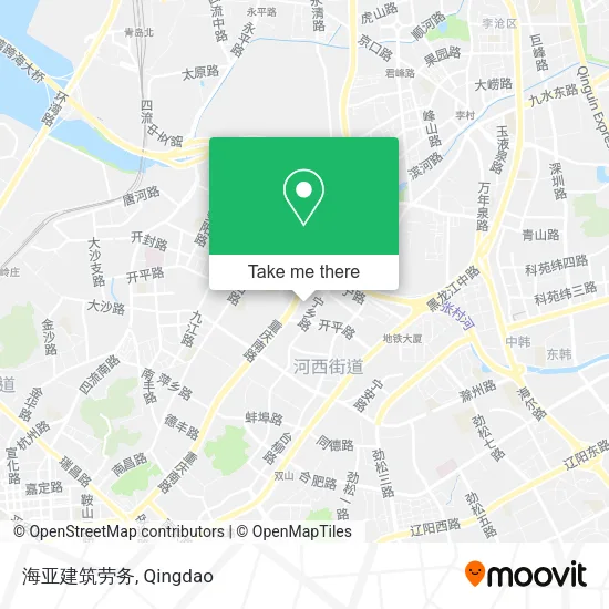 海亚建筑劳务 map