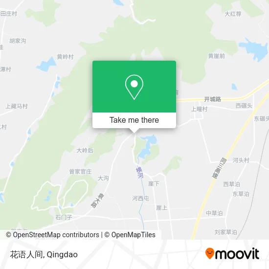 花语人间 map