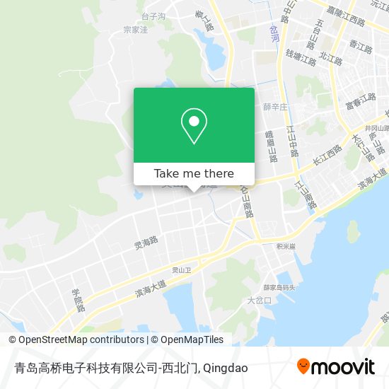 青岛高桥电子科技有限公司-西北门 map