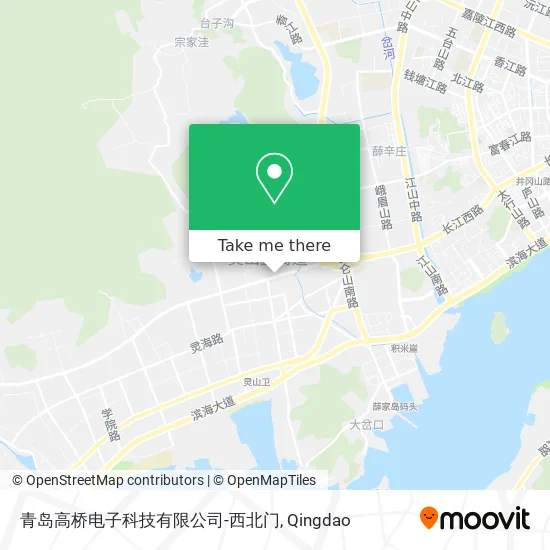 青岛高桥电子科技有限公司-西北门 map