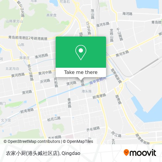 农家小厨(港头臧社区店) map